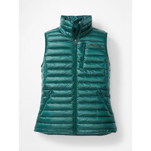 Marmot Avant Featherless Jackets - Womens Vest Green CA173954 Canada